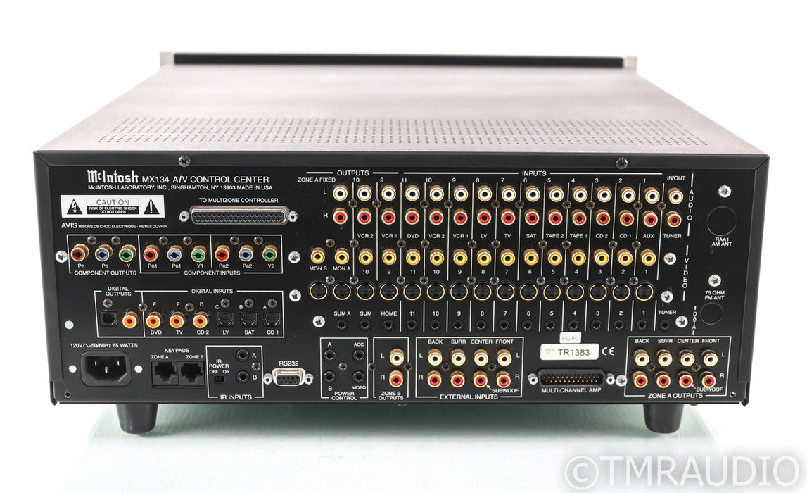 McIntosh MX134 7.1 Channel Home Theater Processor; MX-134 (No Remote)