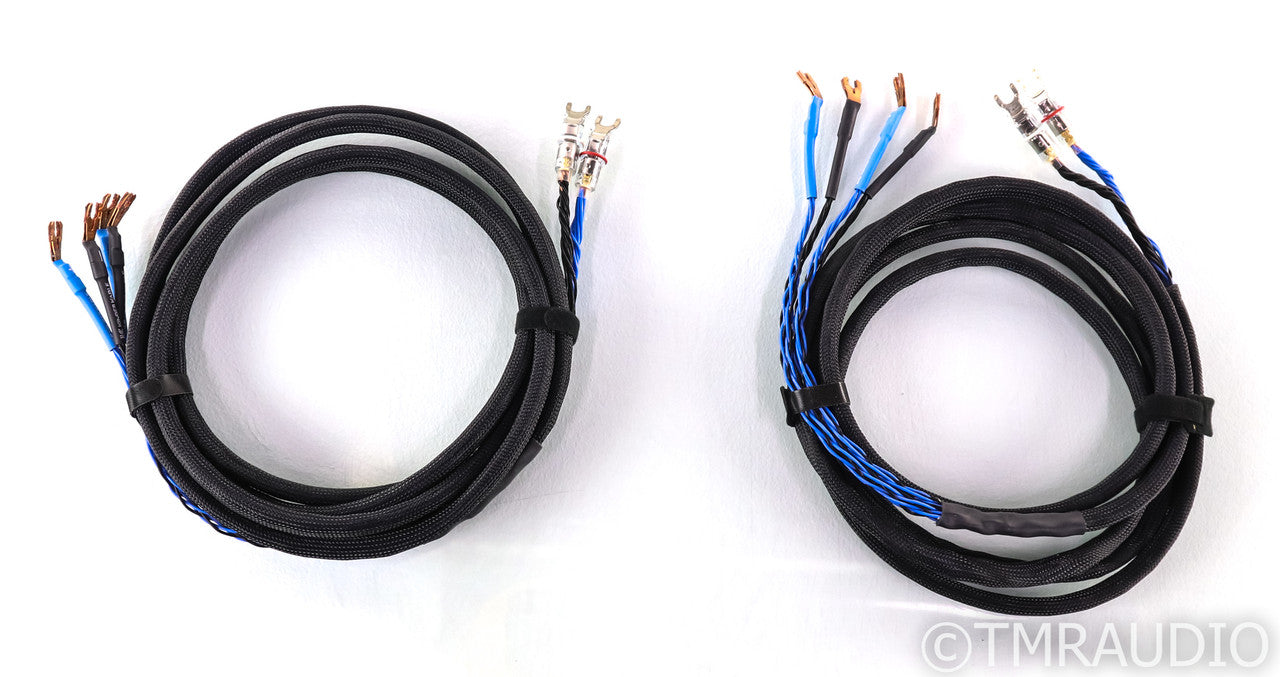Kimber Kable 4TC Bi-Wire Speaker Cables; 10ft Pair; Upgraded Spades