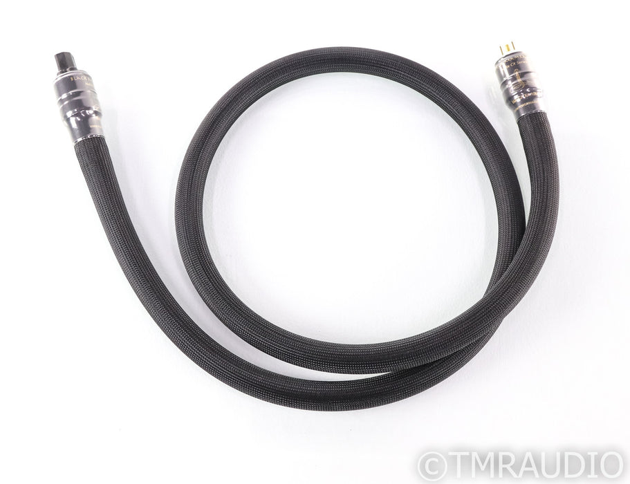 Shunyata Black Mamba Helix HC / CX Power Cable; 1.8m AC Cord