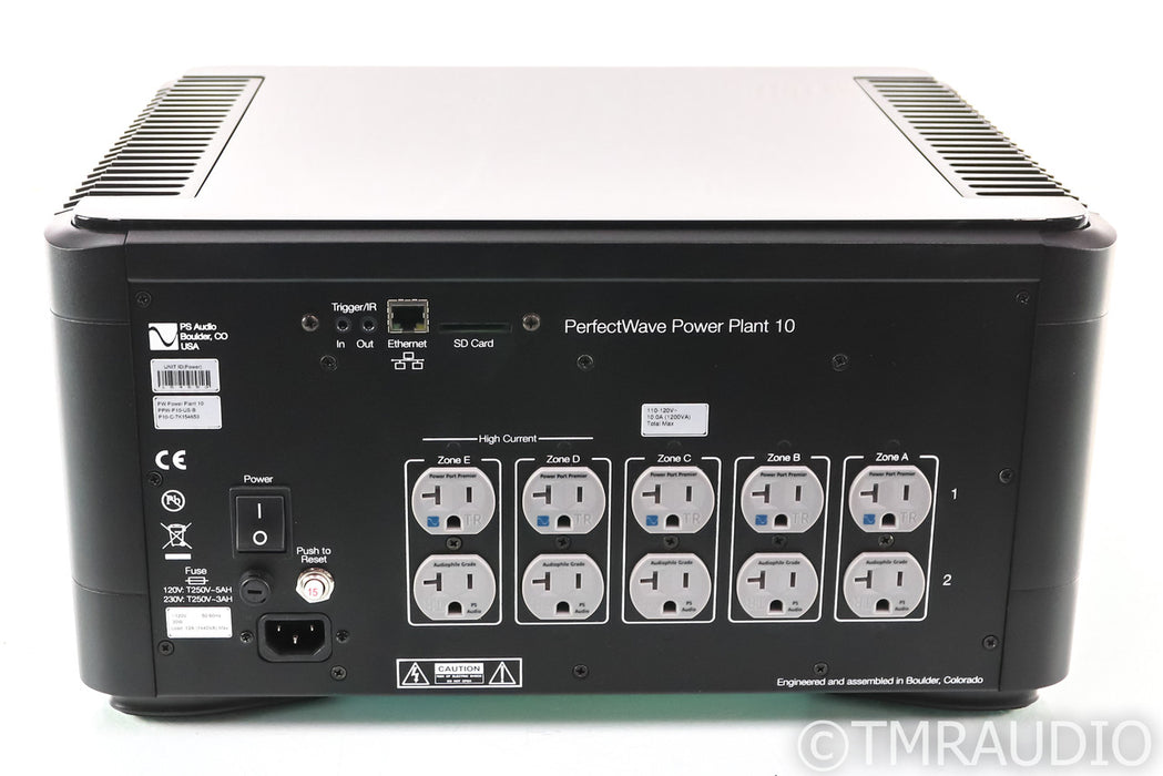 PS Audio PerfectWave Power Plant 10 Power Line Regenerator; P10; Black; Remote