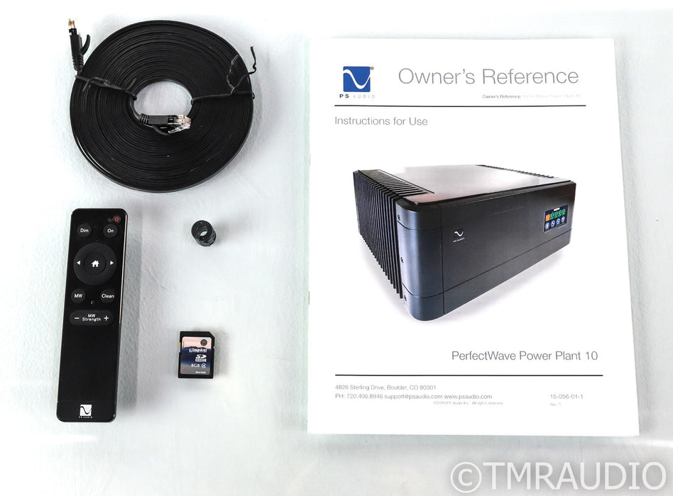 PS Audio PerfectWave Power Plant 10 Power Line Regenerator; P10; Black; Remote