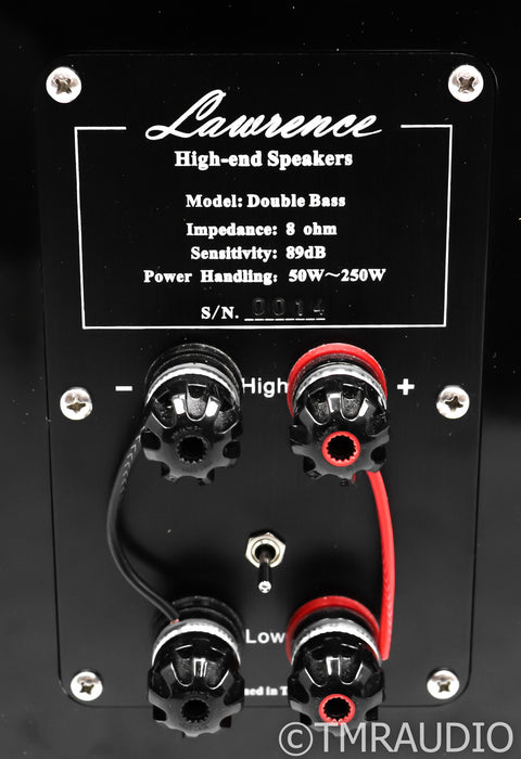 Lawrence Audio Double Bass Floorstanding Speakers
