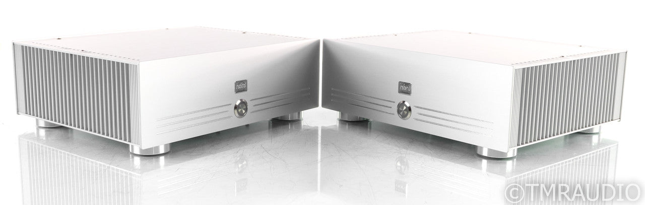 Nord NC1200MB Signature Mono Power Amplifier; NC1200 MB; Silver Pair