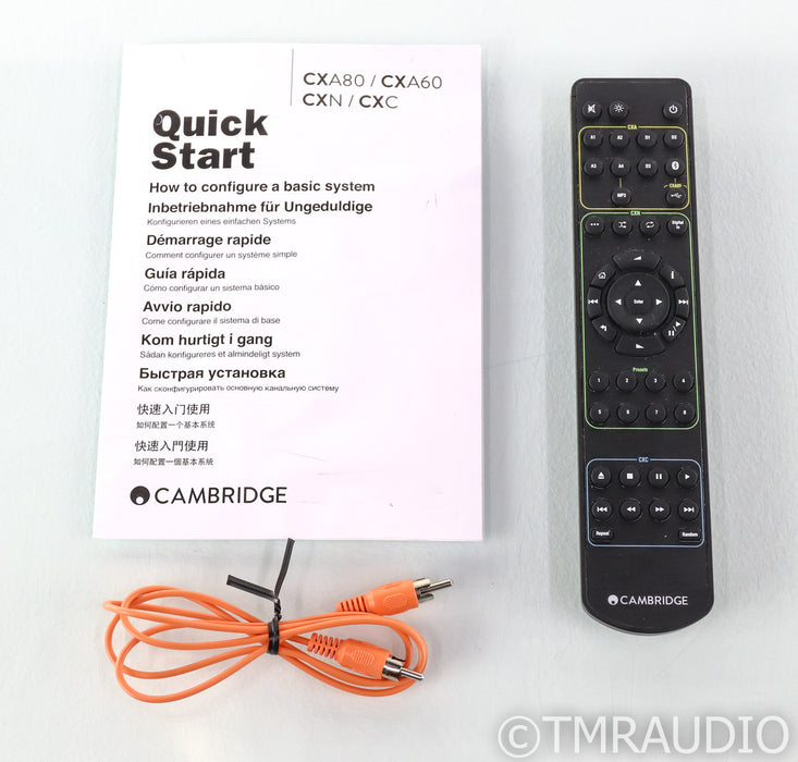 Cambridge Audio CXC CD Transport; Silver; Remote (Display not Functioning)