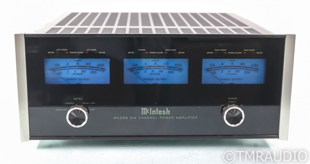 McIntosh MC206 6 Channel Power Amplifier; MC-206