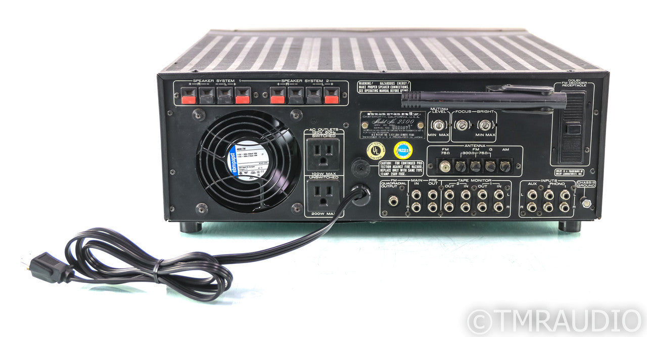 Marantz Model 2500 Vintage Stereo Receiver; MM Phono (Fully Restored)