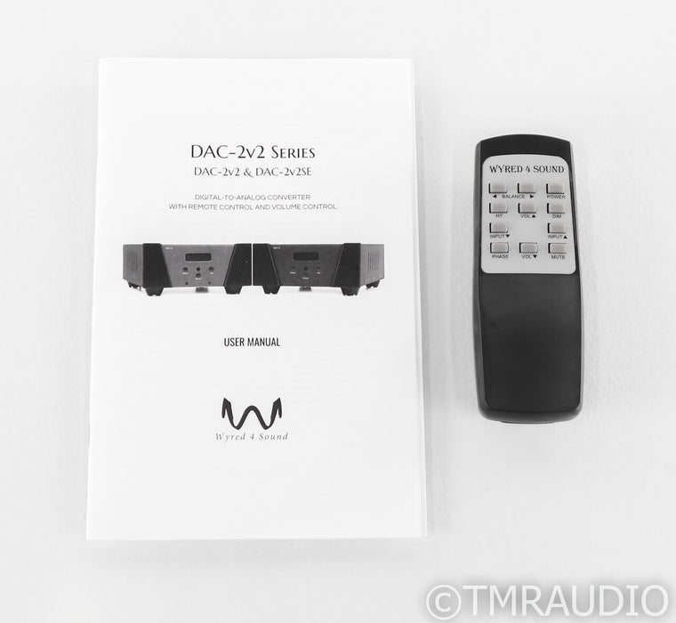 Wyred 4 Sound DAC-2v2 SE DAC; D/A Converter; 32/384; Remote