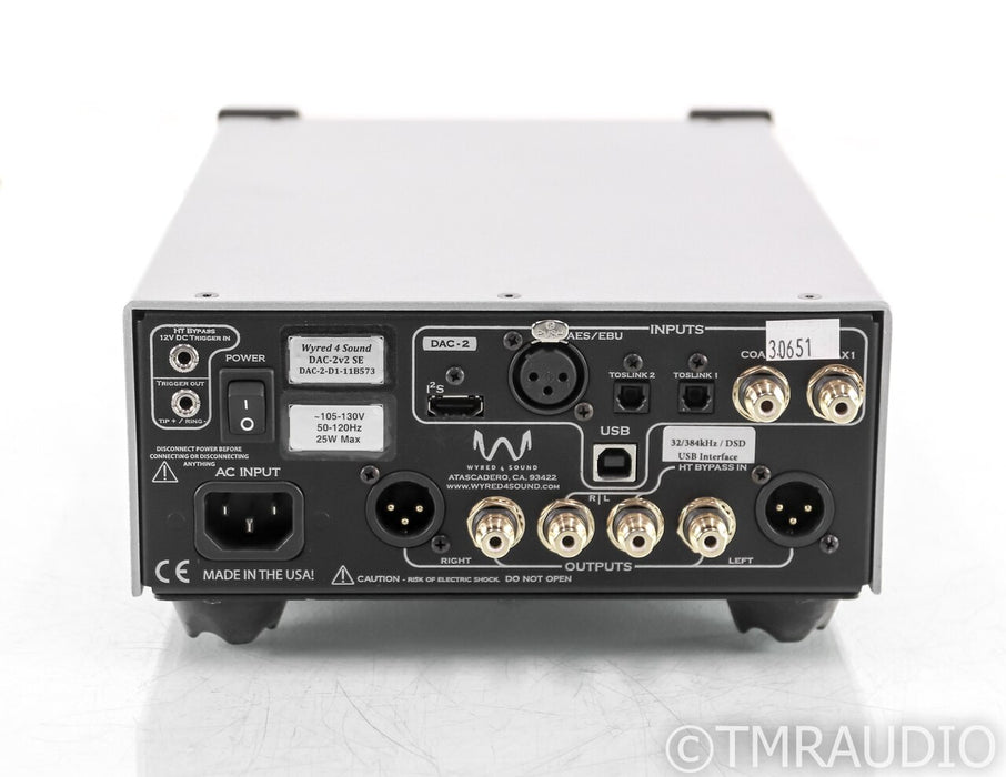 Wyred 4 Sound DAC-2v2 SE DAC; D/A Converter; 32/384; Remote