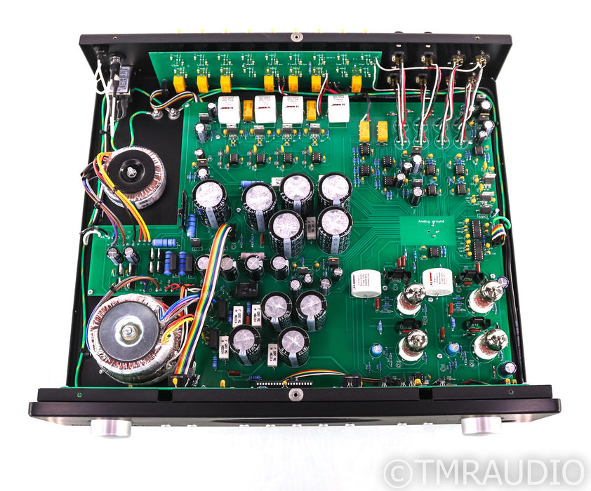 Rogue Audio RP-7 Stereo Tube Preamplifier; Black; RP7; Upgraded Remote