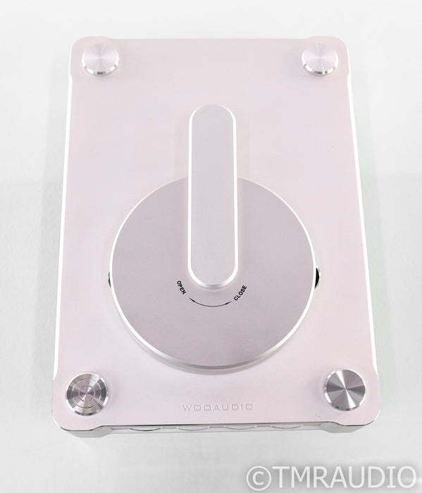 Woo Audio WTP-1 CD Transport; WPT1; Silver; Remote