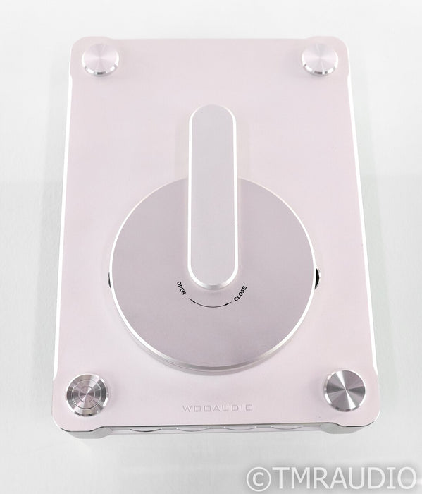 Woo Audio WTP-1 CD Transport; WPT1; Silver; Remote
