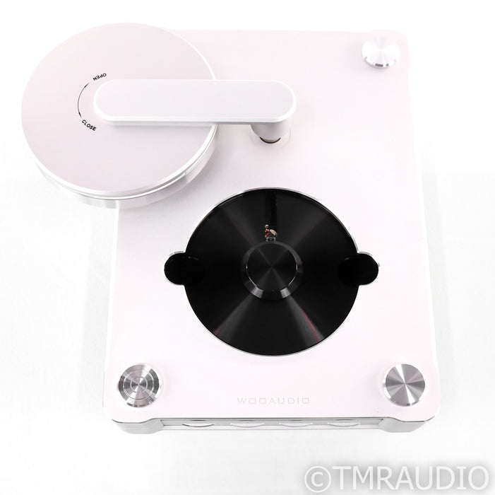 Woo Audio WTP-1 CD Transport; WPT1; Silver; Remote