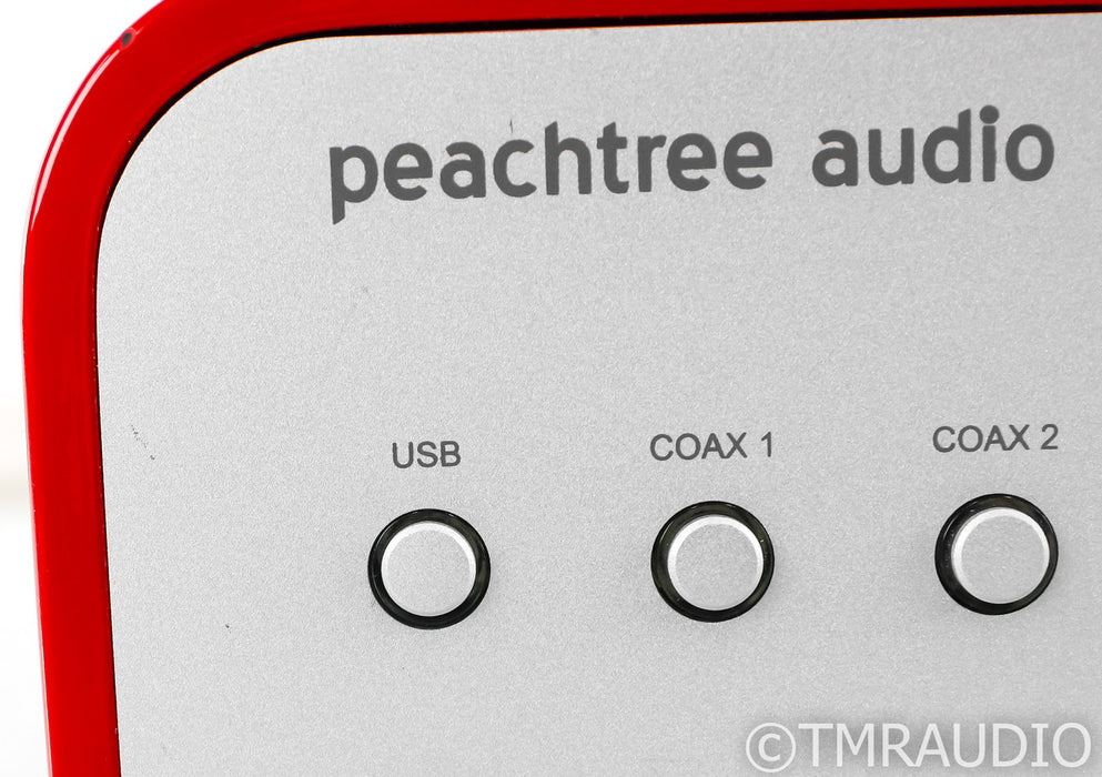 Peachtree Audio Nova Stereo Tube Hybrid Integrated Amplifier; Gloss Red; Remote