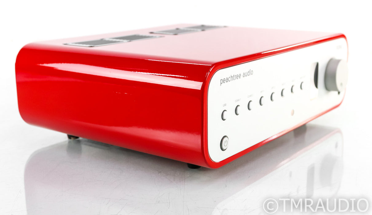 Peachtree Audio Nova Stereo Tube Hybrid Integrated Amplifier; Gloss Red; Remote