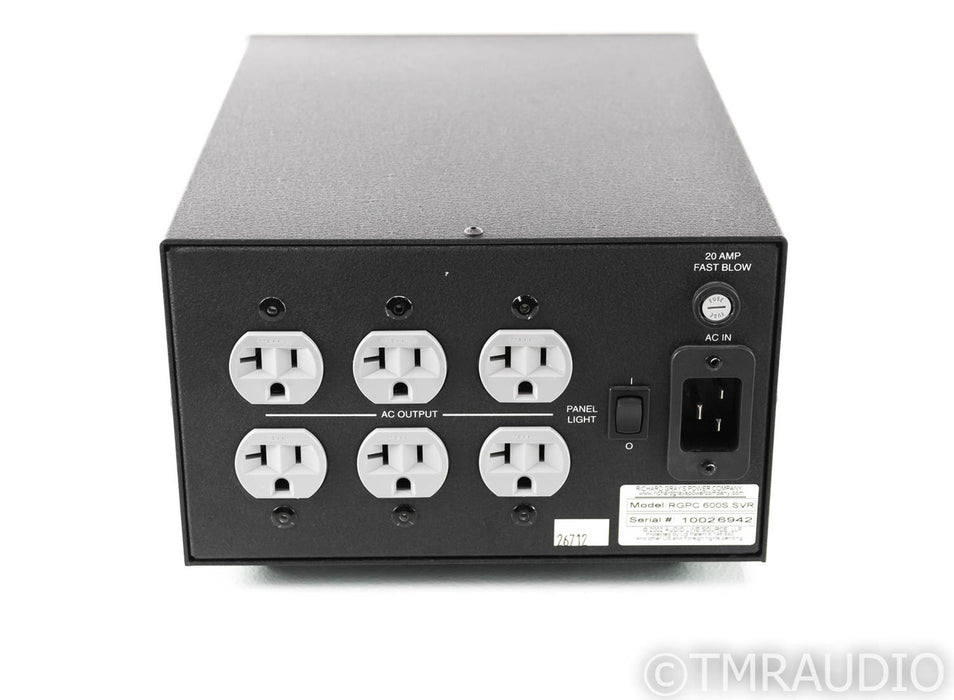 Richard Gray Power Company RGPC 600S SVR Power Conditioner; RGPC600SSVR; Black