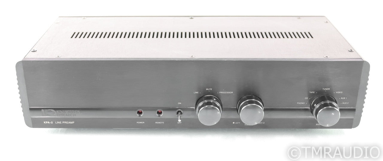 Kinergetics Research KPA-2 Vintage Stereo Preamplifier; KPA 2