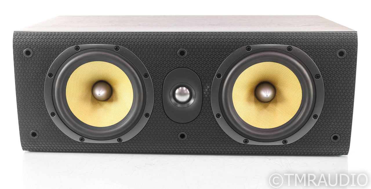 B&W LCR600 S3 Center Channel Speaker; Black Ash; LCR-600 Series 3