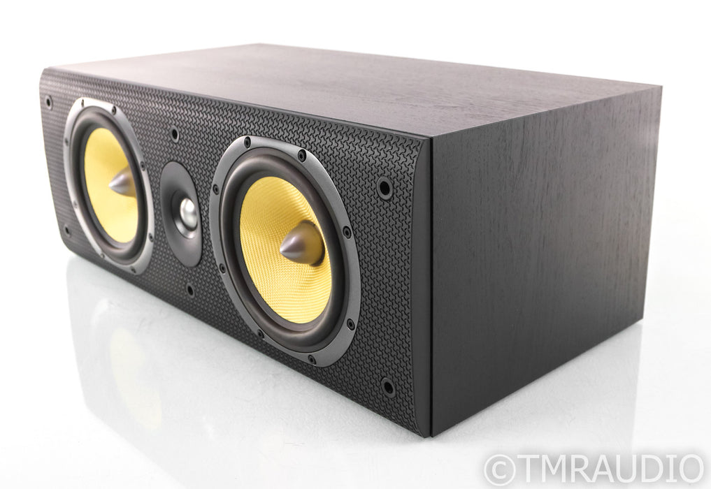 B&W LCR600 S3 Center Channel Speaker; Black Ash; LCR-600 Series 3