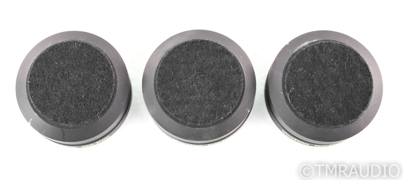 VooDoo Cable Iso-Pod Isolation Feet; Set of 3; Black