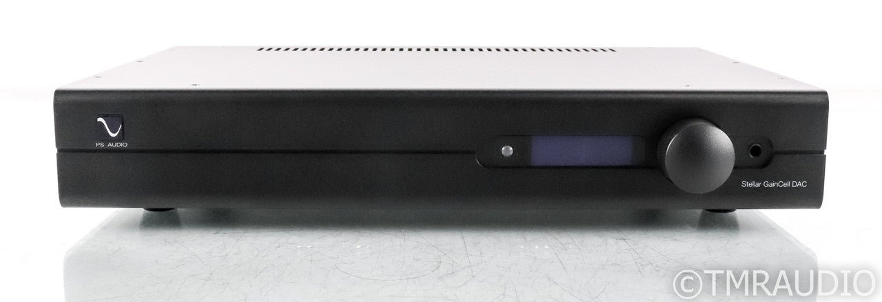 PS Audio Stellar Gain Cell DAC / Preamplifier; Black; Remote (Used); Black; Remote (Used)
