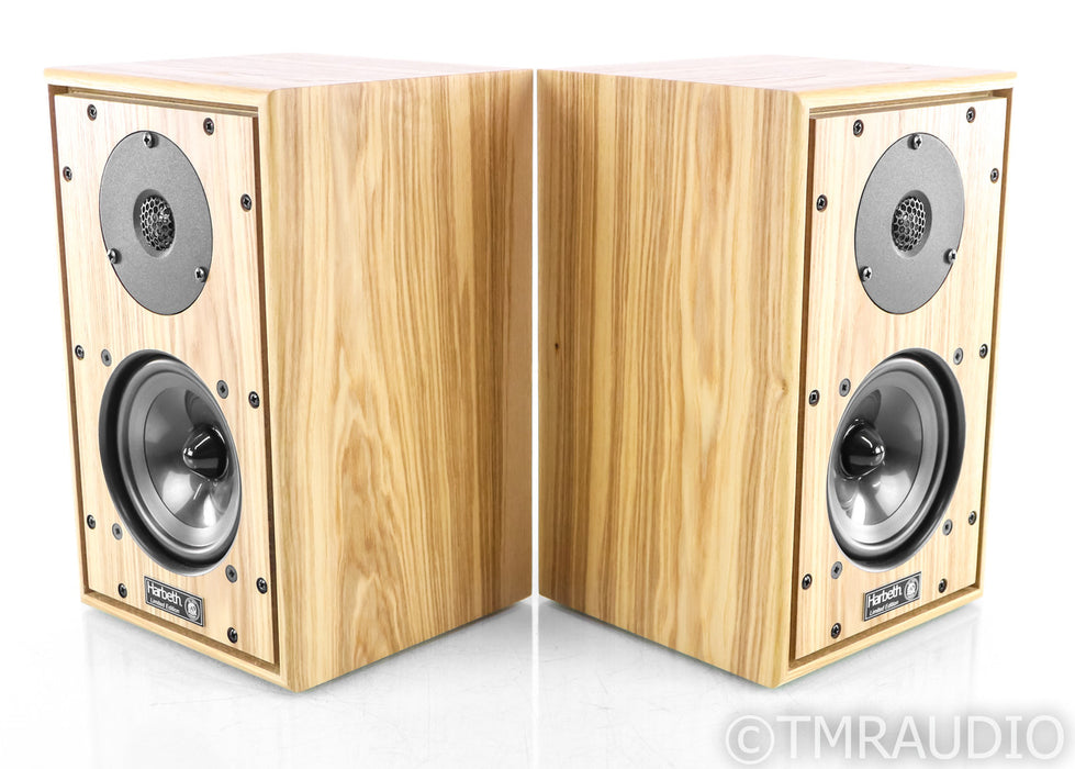 Harbeth P3ESR Anniversary Edition Bookshelf Speakers; Olive Pair; P3-ESR