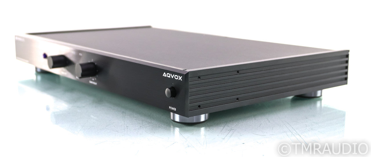 AQVOX Phono 2Ci MkII MM / MC Phono Preamplifier; Black; 2-Ci