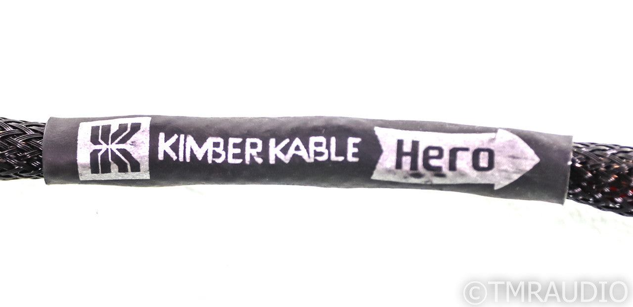 Kimber Kable Hero RCA Cables; 1m Pair Interconnects