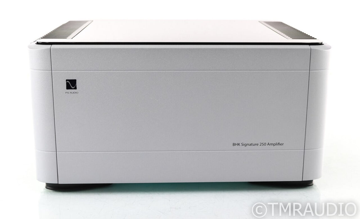 PS Audio BHK Signature 250 Tube Hybrid Power Amplifier; Silver; BHK-250 (Used)