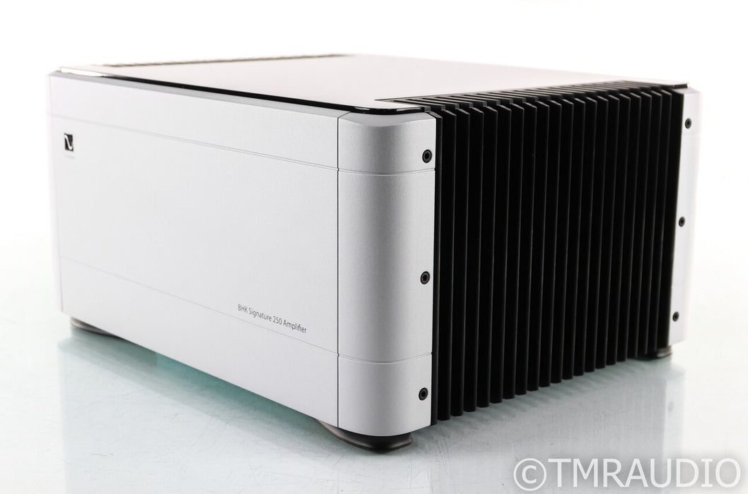 PS Audio BHK Signature 250 Tube Hybrid Power Amplifier; Silver; BHK-250 (Used)