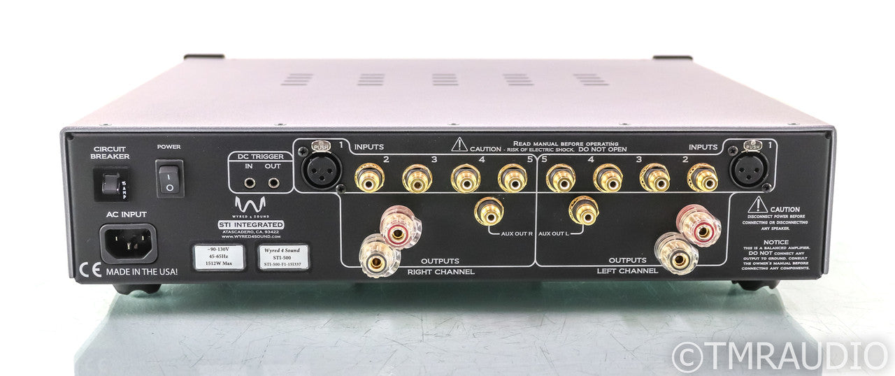 Wyred 4 Sound STI-500 Stereo Integrated Amplifier; STI500; Remote
