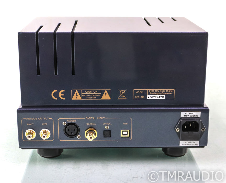 PrimaLuna EvoLution EVO 100 Tube DAC; D/A Converter; Remote (Low Hours)