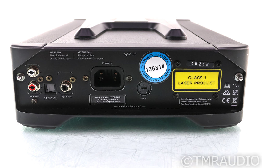 Rega Apollo CD Player; Black; Remote (Current Version)