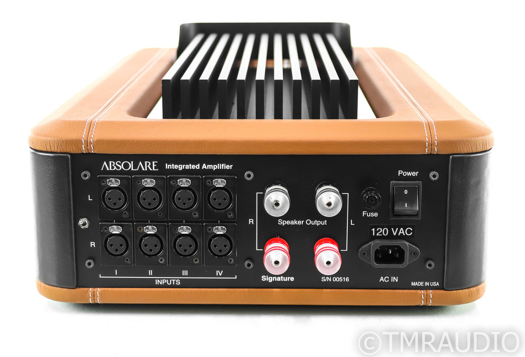 Absolare Signature Series Stereo Integrated Amplifier; Remote; Tube Hybrid