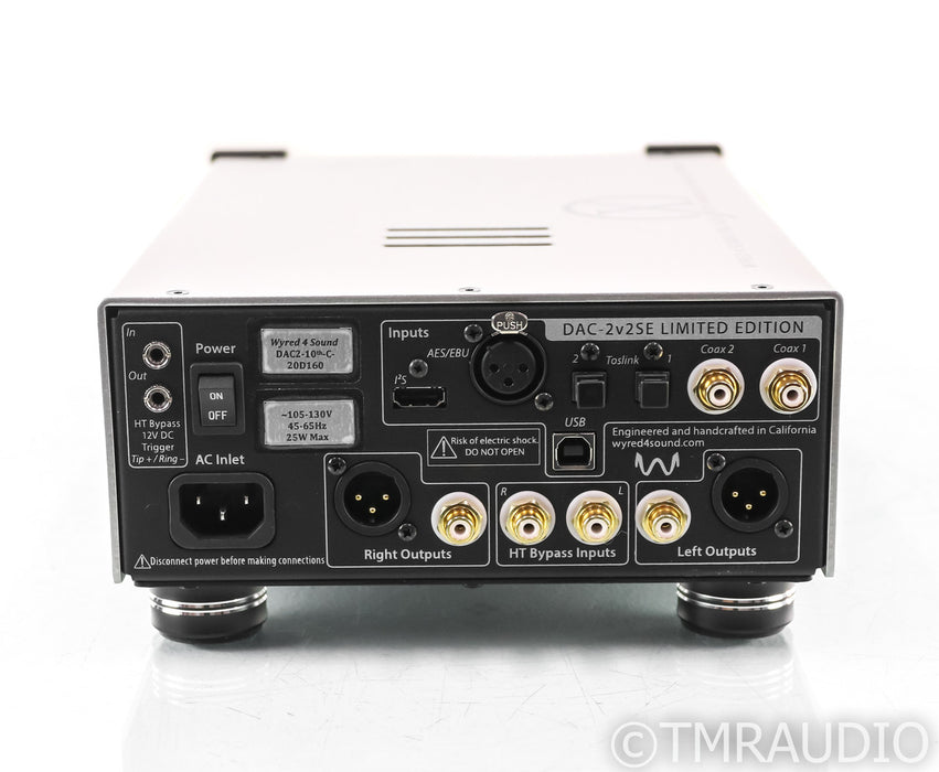 Wyred 4 Sound DAC-2v2SE DAC; D/A Converter; 10th Anniversary Edition; Remote