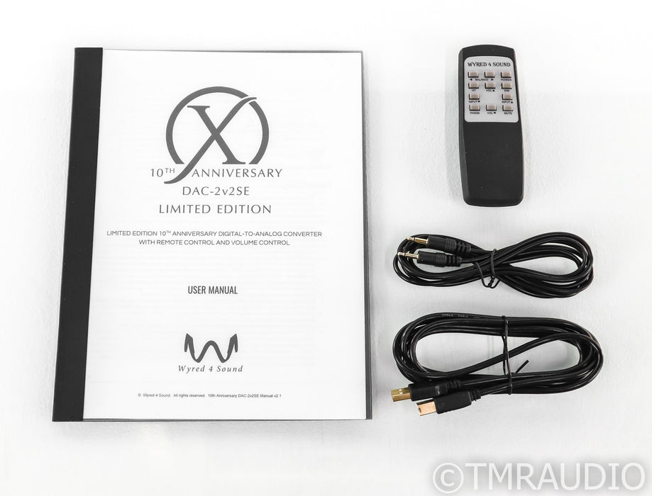 Wyred 4 Sound DAC-2v2SE DAC; D/A Converter; 10th Anniversary Edition; Remote