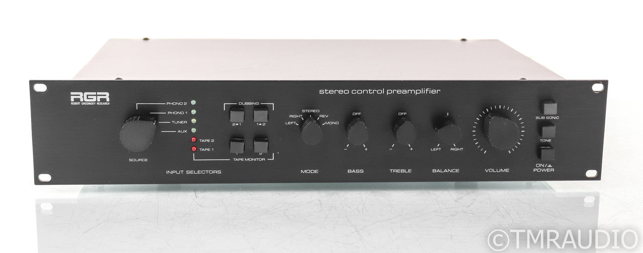 Robert Grodinsky Research Model 4 Vintage Stereo Preamplifier; RGR; Four-1