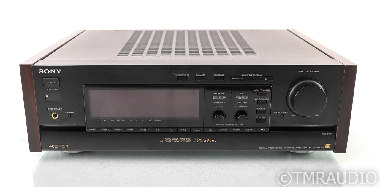 Sony TA-E2000ESD 5.2 Channel Preamplifier; DSP; D/A Converter; Remote