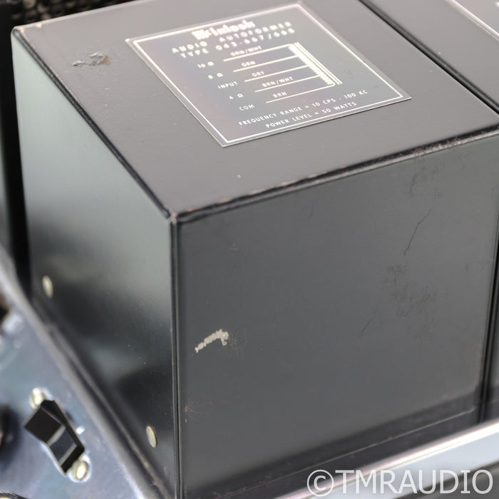 McIntosh MC250 Vintage Stereo Power Amplifier; MC-250