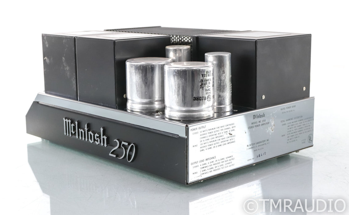 McIntosh MC250 Vintage Stereo Power Amplifier; MC-250