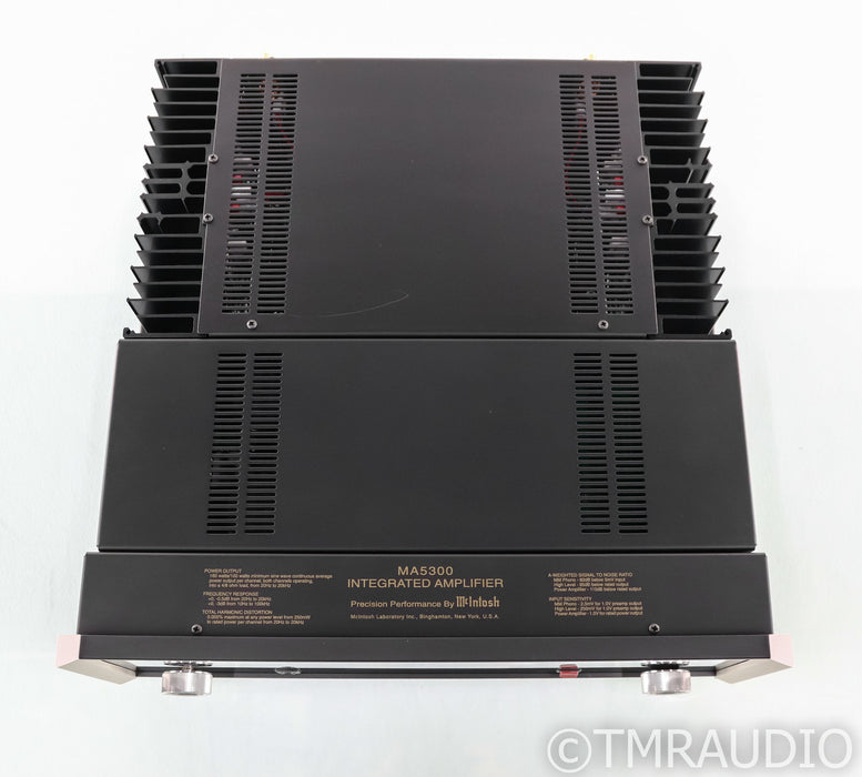 McIntosh MA5300 Stereo Integrated Amplifier; MA-5300; Remote