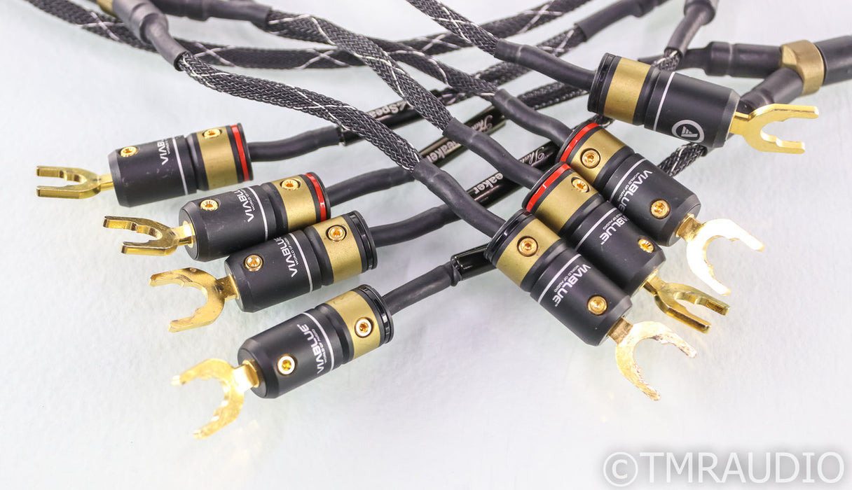 Thales Audio Precision Speaker Cables; 2m Pair