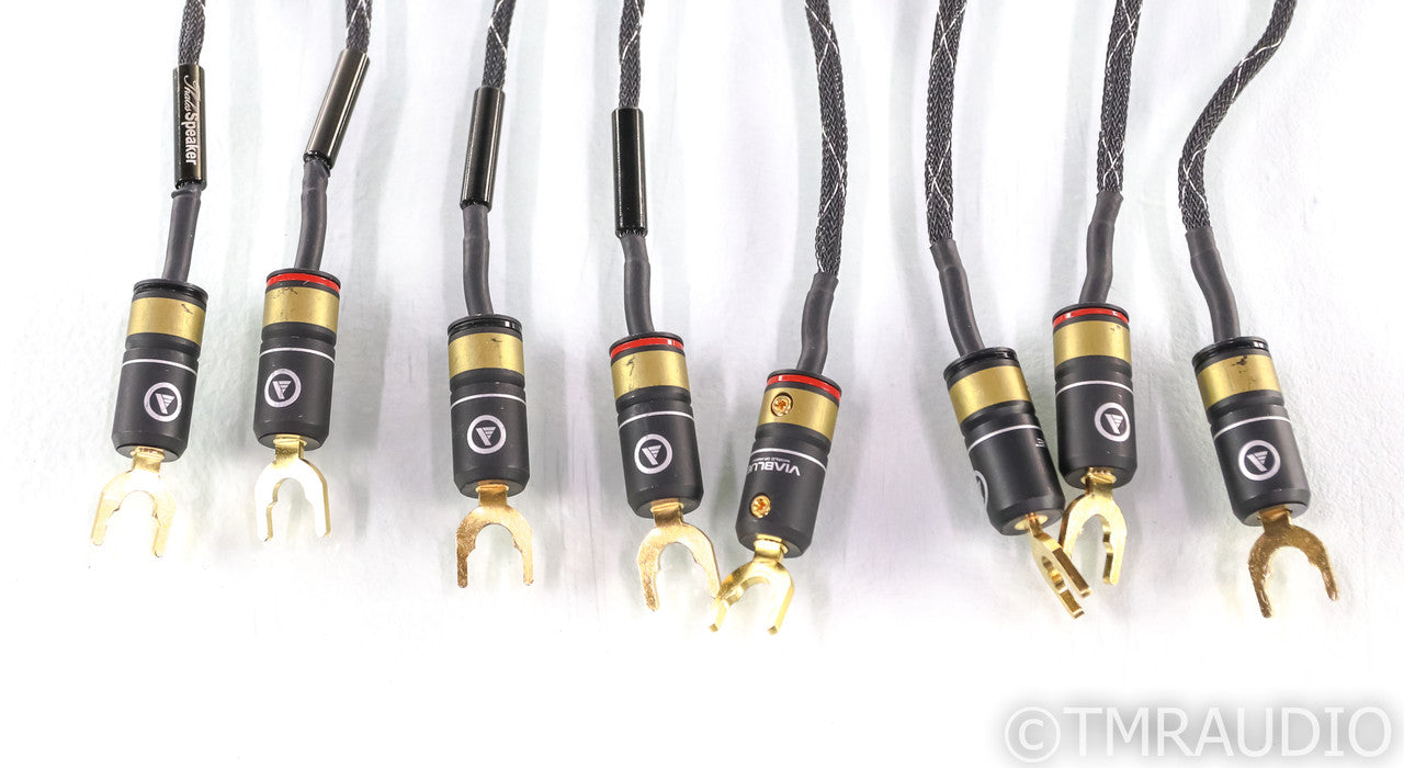 Thales Audio Precision Speaker Cables; 2m Pair