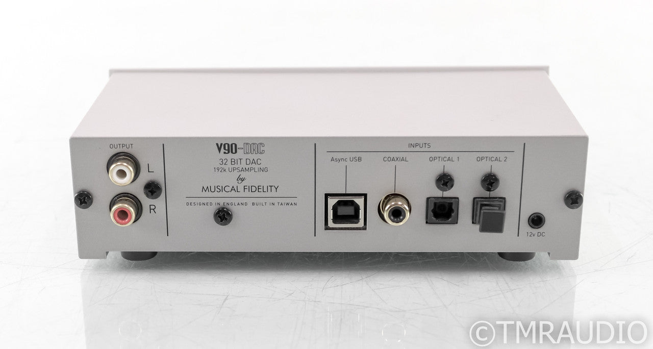Musical Fidelity V90-DAC D/A Converter; V90DAC; Silver