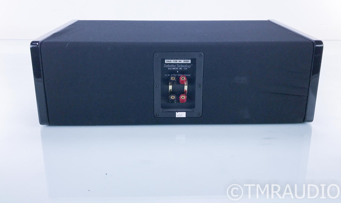 Definitive Technology CLR-2002 Center Channel Speaker; C/L/R 2002; Black