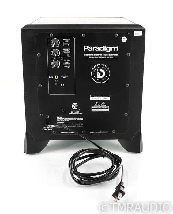 Paradigm UltraCube 10 10" Powered Subwoofer; Black Ash