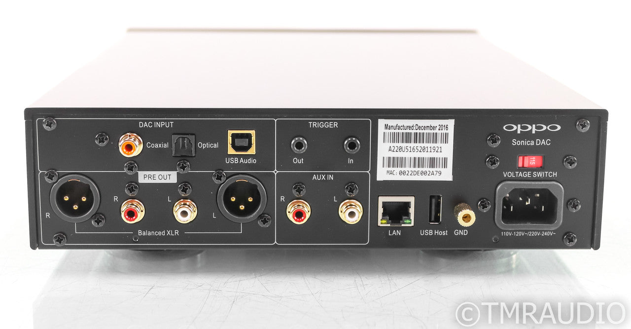 Oppo Sonica SDAC-3 DAC; D/A Converter; SDAC3 (No Remote)