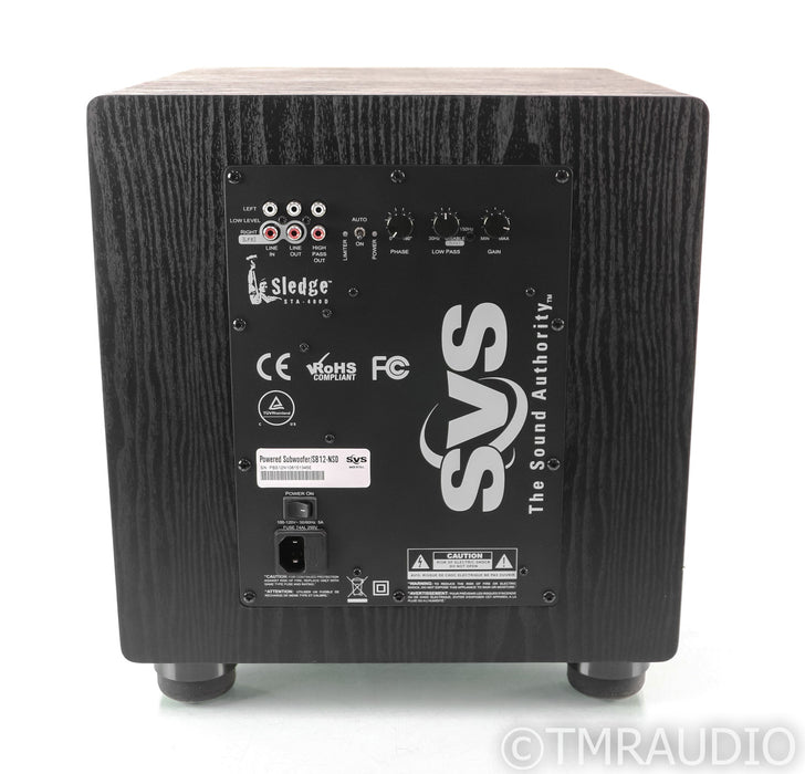 SVS SB12-NSD 12" Powered Subwoofer; SB12NSD; Charcoal Black