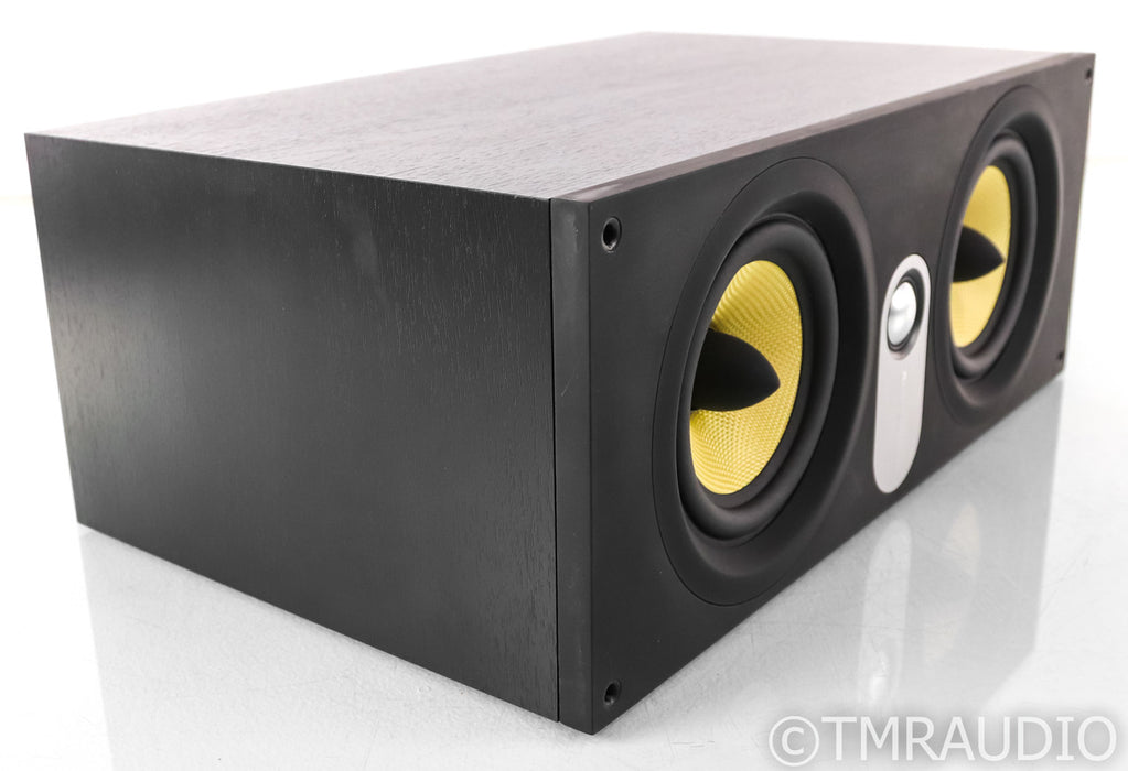 B&W HTM62 Center Channel Speaker; Black Ash; HTM-62