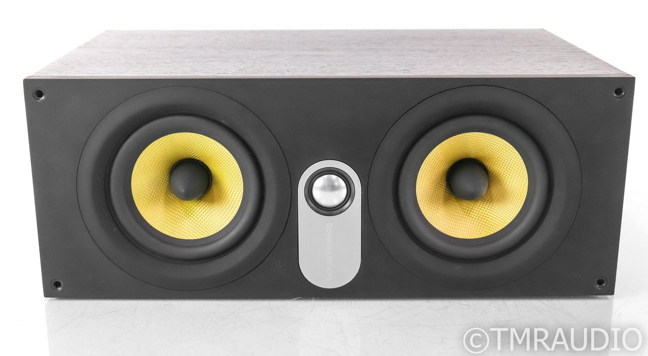 B&W HTM62 Center Channel Speaker; Black Ash; HTM-62