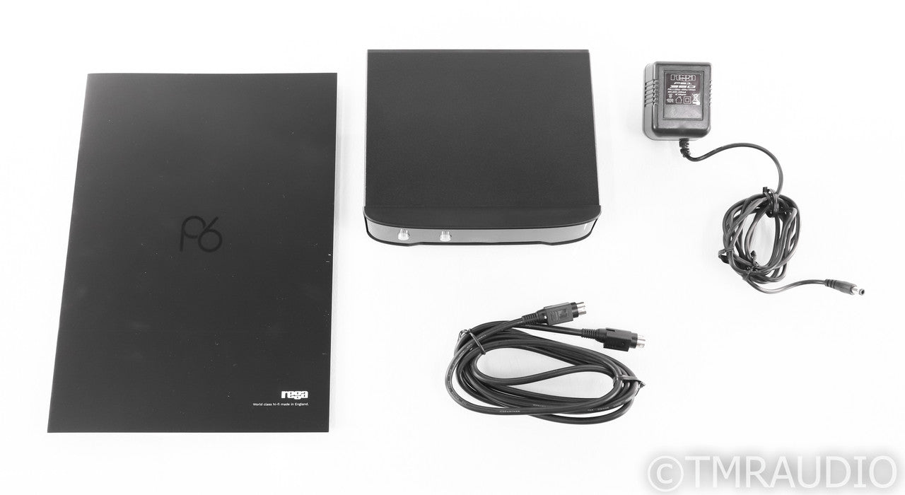 Rega Planar 6 Turntable; PL6; Black; Ania Pro MC Cart (Open Box w/ Warranty)